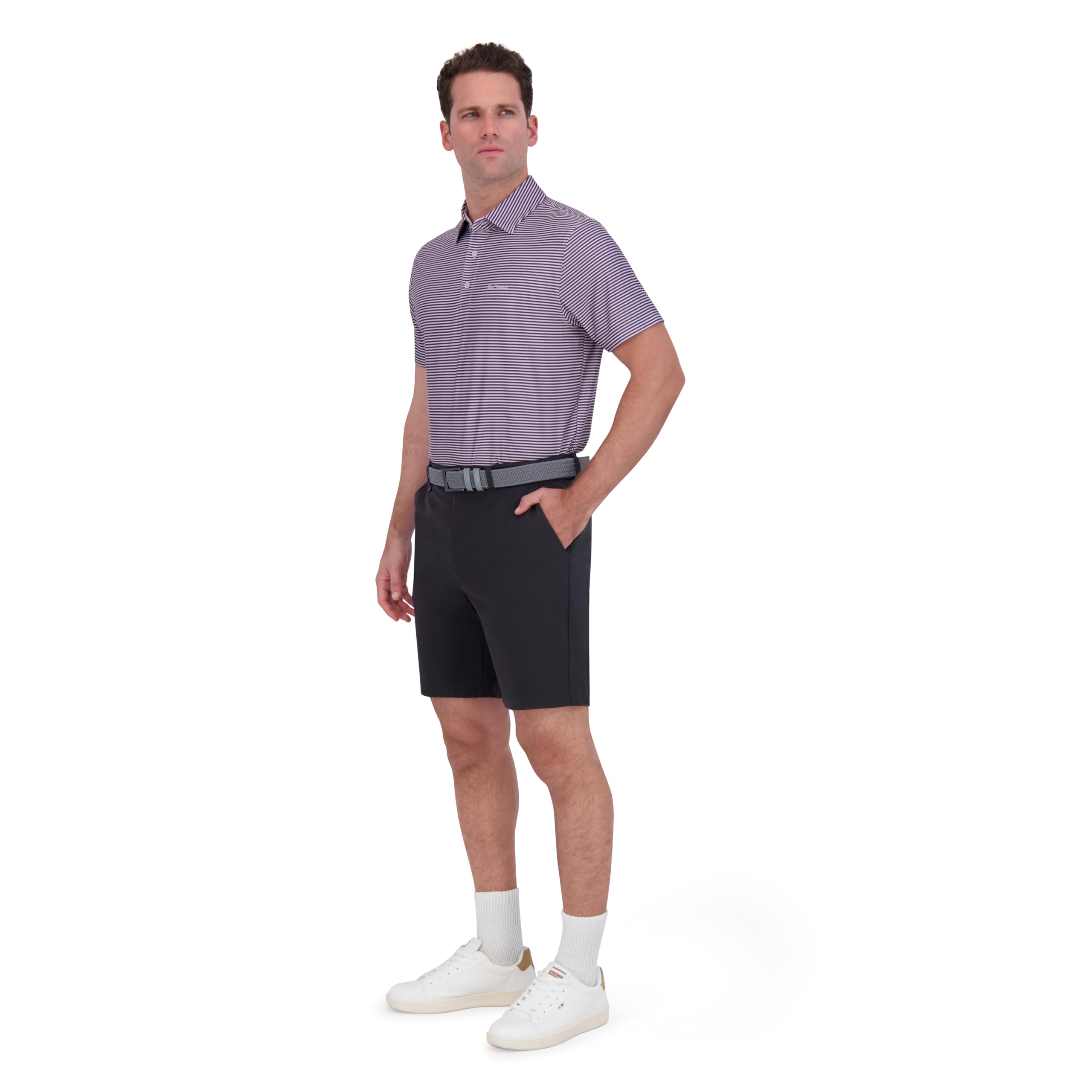 Ben Sherman Athletic Performance Short Sleeve Polo Golf Shirt Polo da Golf a Maniche Corte da Atletica Uomo (Pacco da 1)