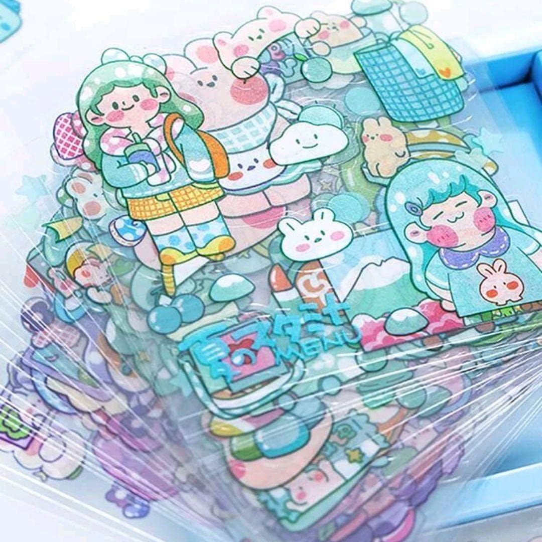 Amazon Co Jp 韓国雑貨 シール フレークシール ステッカーボックス カラフル 文房具 オフィス用品 Amazon Co Jp 韓国雑貨 シール フレークシール ステッカーボックス カラフル 文房具 オフィス用品