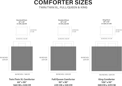 Miniatura 5 de UGG 32545 Devon - Juego de edredón de 2 piezas, tamaño individual, individual XL, suave y lujoso, con una funda de almohada, acogedor, cómodo,