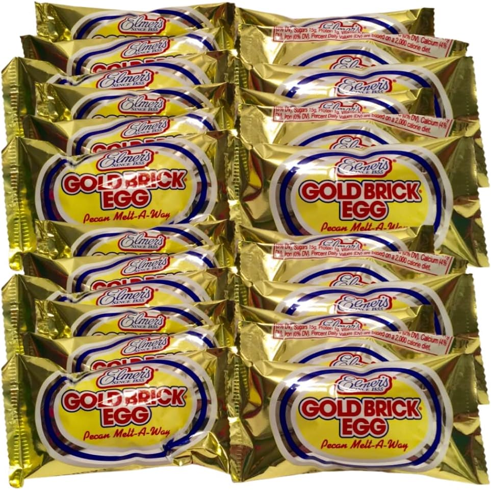 Elmer's Gold Brick Eggs (24 Individual Eggs)