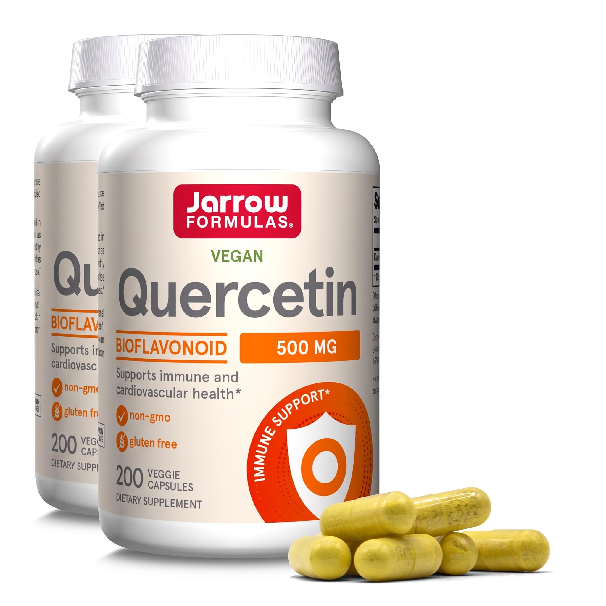 Jarrow Quercetin 500mg Capsules for Cardiovascular & Immune Health, 200ct — Amazon image 9