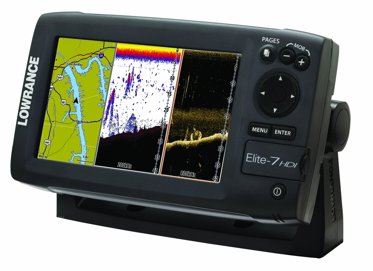 Lowrance 000-10967-001 Elite-7 Hdi Chartplotter/Fishfinder With