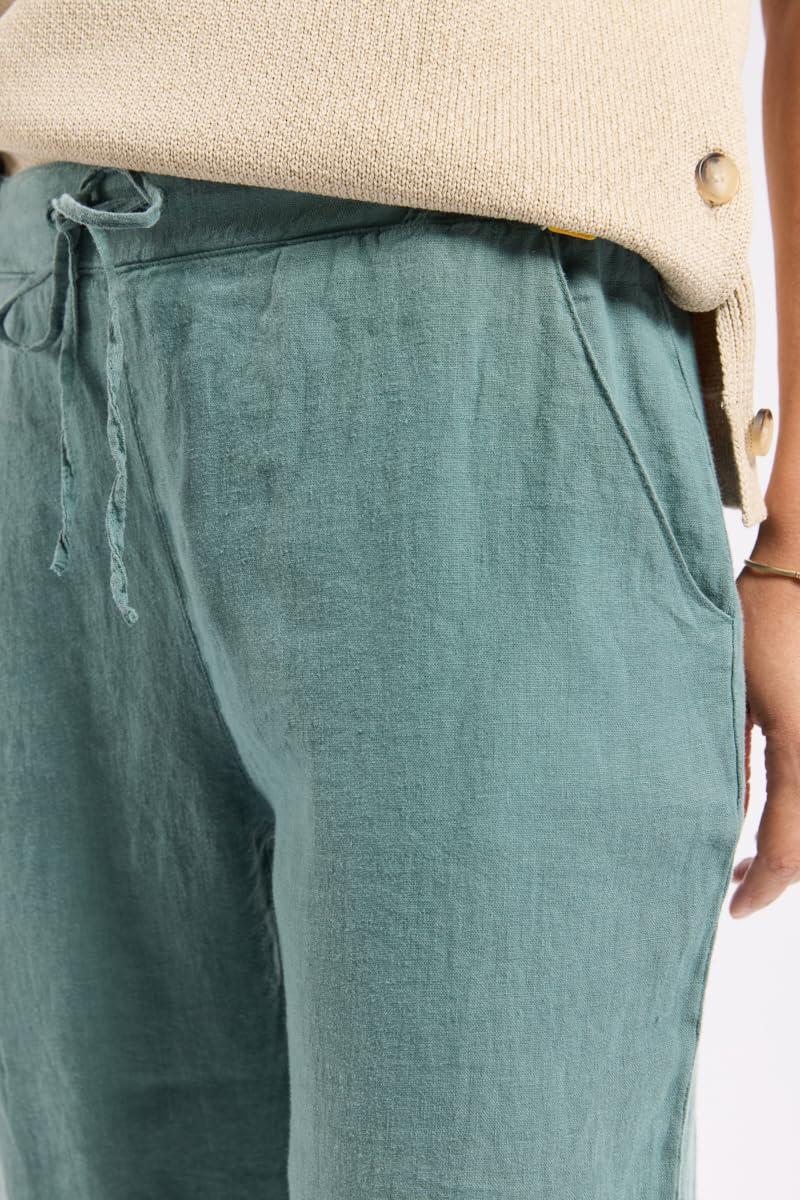 Armor Lux Pantaloni Elastico in Vita in Lino