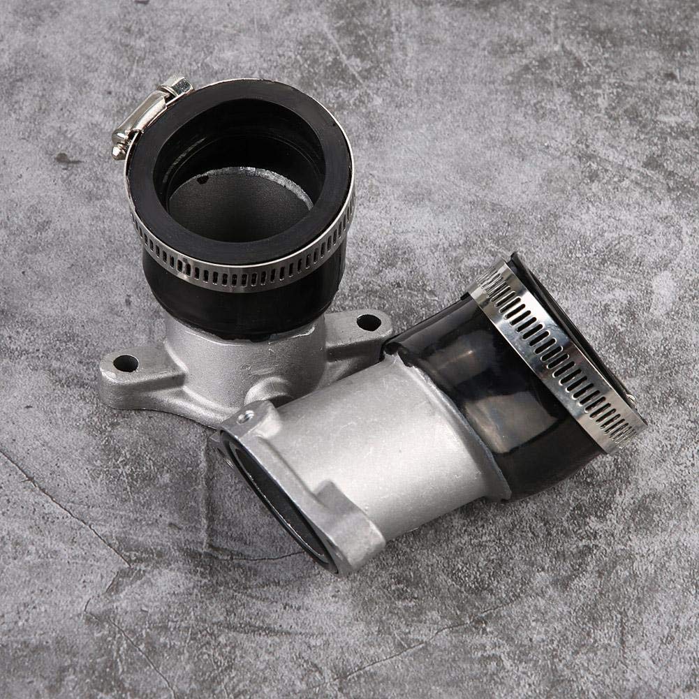 cx 500 ansaugstutzen,Cx 500 Ansaugstutzen,2 Stücke Aluminium Vergaser Ansaugkrümmer Schnittstelle Kleber Stiefel Vergaser Ansaugkrümmer Für Cx500 1978-1982