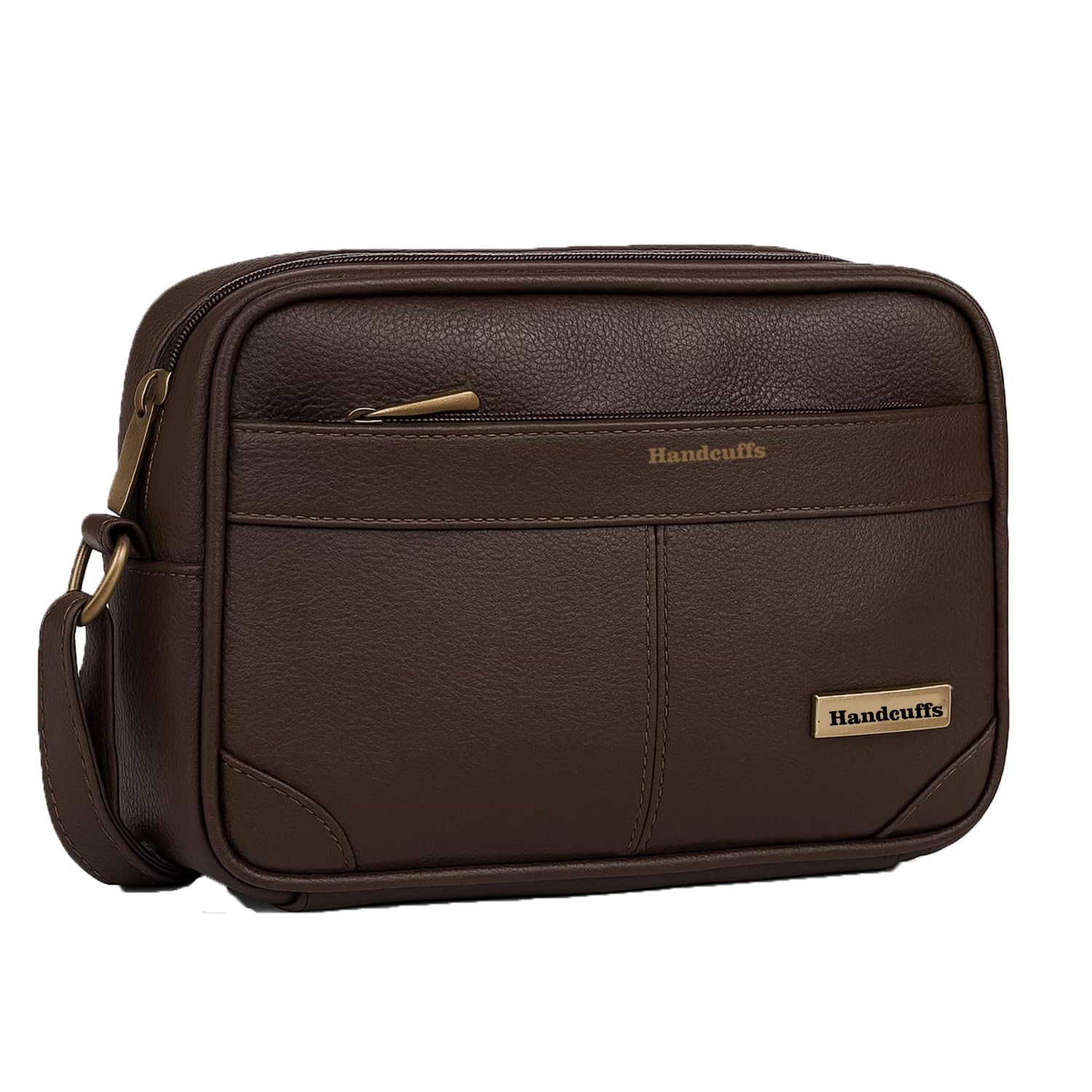 Mens Toiletry Kit Cash Bag | Foam Leather | Money Carrying | Travel | Accessories | Essentials | Pouch | Shaving | Makeup | Cosmetic | Grooming | Handbag-image-37
