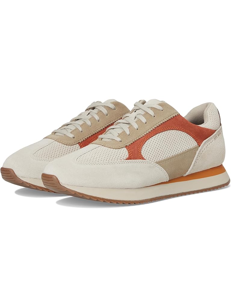 Beige Johnston & Murphy Chase Perfed T-Toe