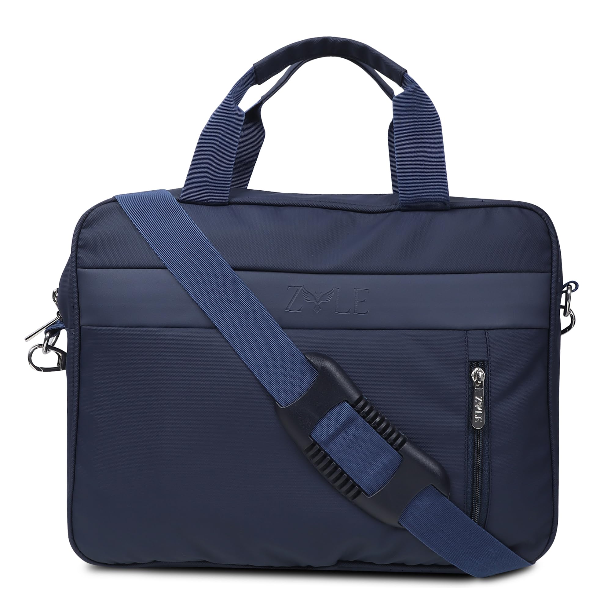 Zyle Men & Women Slim-Line Shoulder Bag Compatible with Upto 14.2" Macbooks & 13" Laptops (Blue) (B0D89Z9VL1) Amazon Price History, Amazon Price Tracker