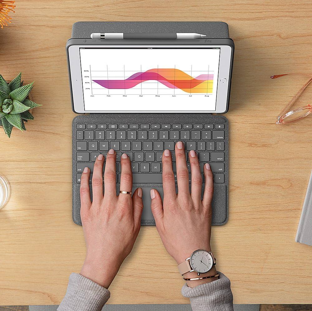 Amazon.com: Logitech Combo Touch Keyboard Folio Case for