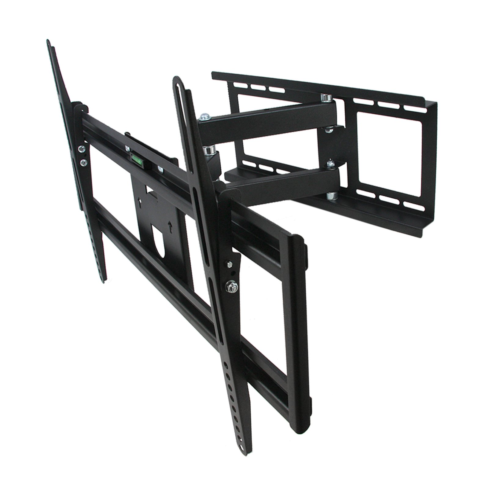 Full Motion Television Wall Mount with Bubble Level for 32-70 Inch Displays