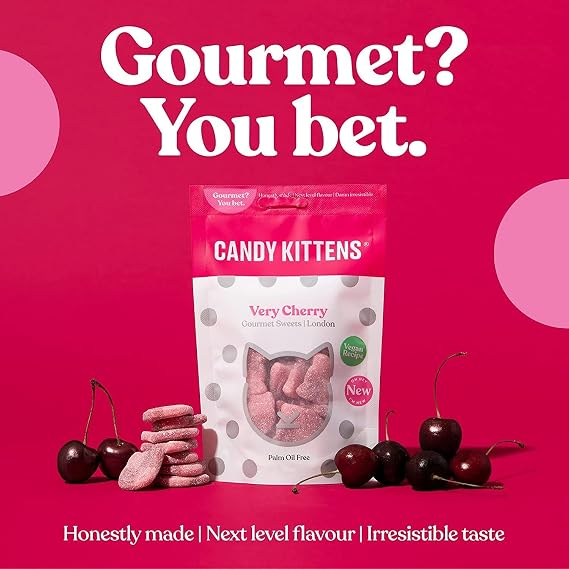 Candy Kittens Very Cherry 125g