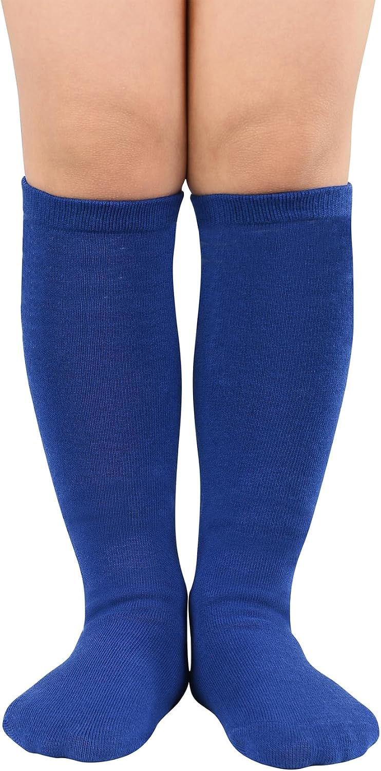 Zando Toddler Soccer Socks Breathable Athletic Socks for Boys & Girls