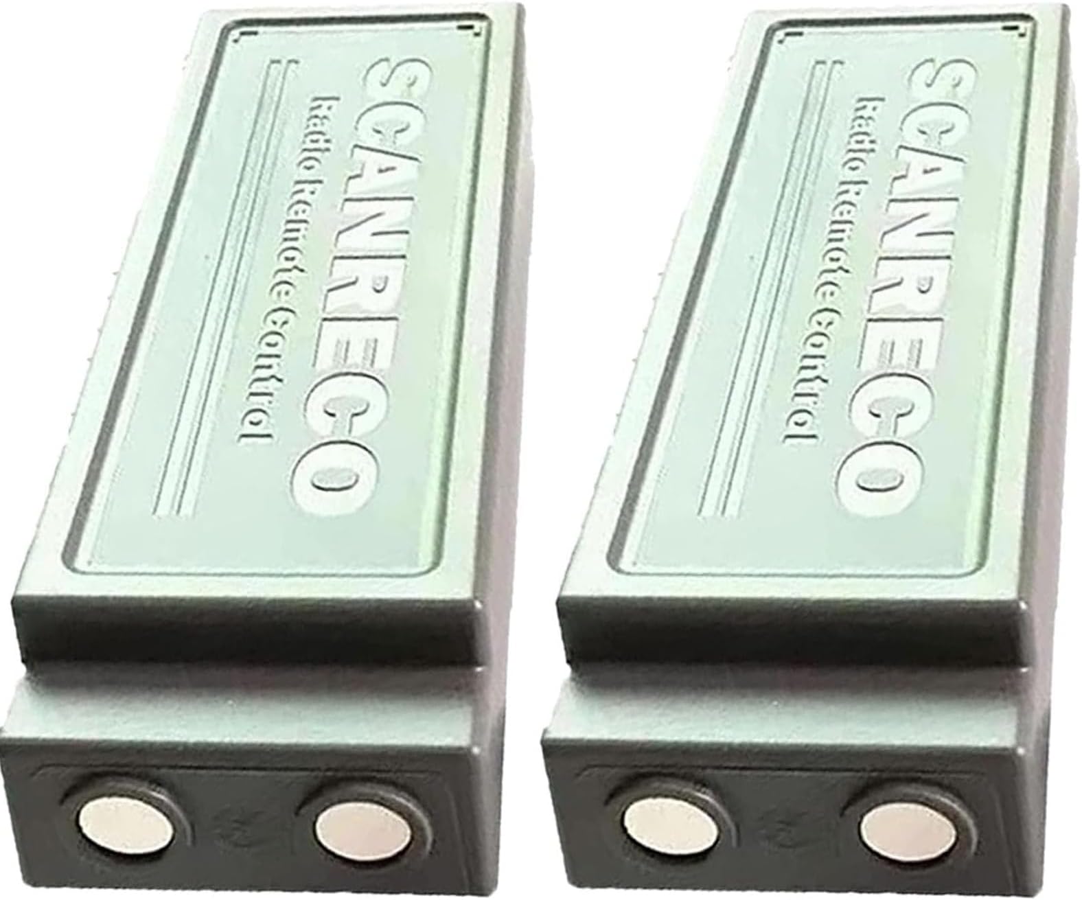 (2-Pack) Scanreco 592 Battery 7.2v 2000mah RSC7220 13445 Nimh Battery Replace for Scanreco 16131 590, 960, BS590, Cifa, EA2512, Effer, Fasse, Fassi, FBS590 Remote Batteries