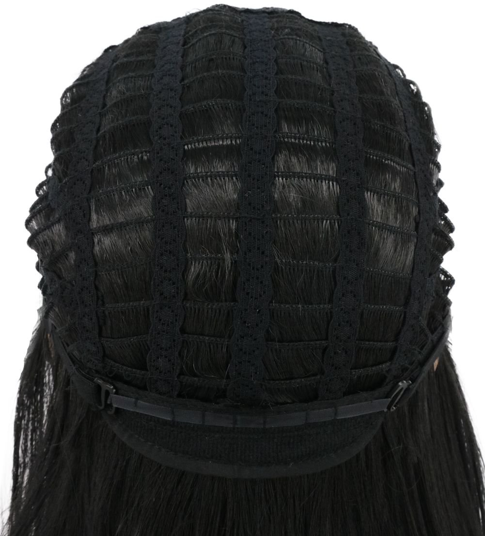 karlery Mens Short Curly Fluffy Dark Black Wig Halloween Costume Wig Cosplay Party Wig - Image 5