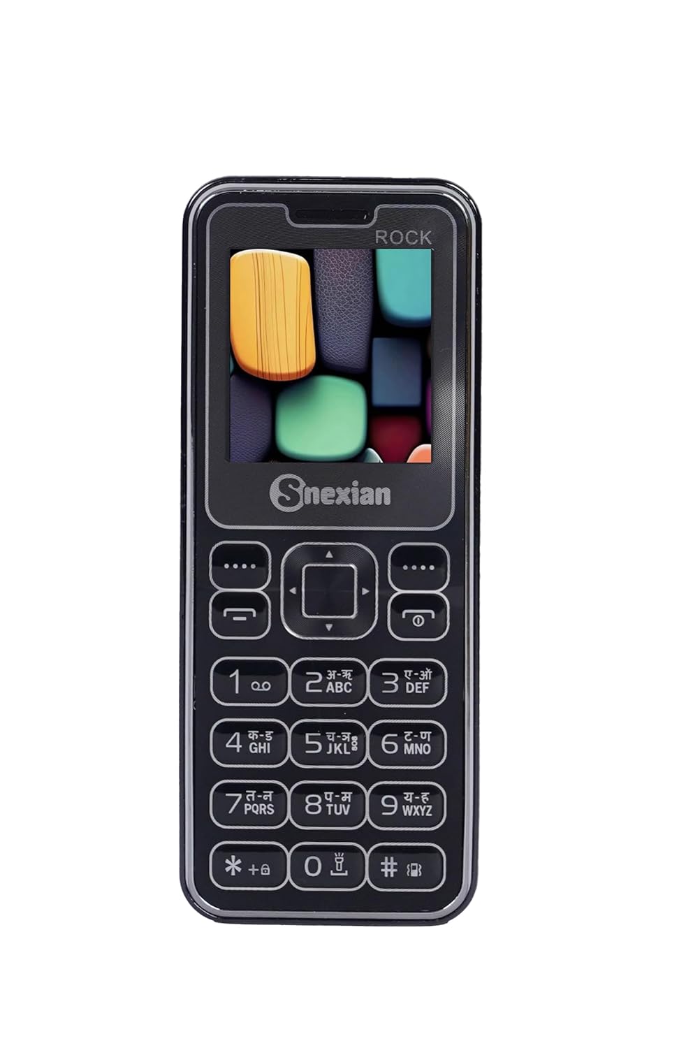 Snexian All-New ROCK R4 Slim & Stylish Dual Sim |Keypad Mobile| With 1. ...