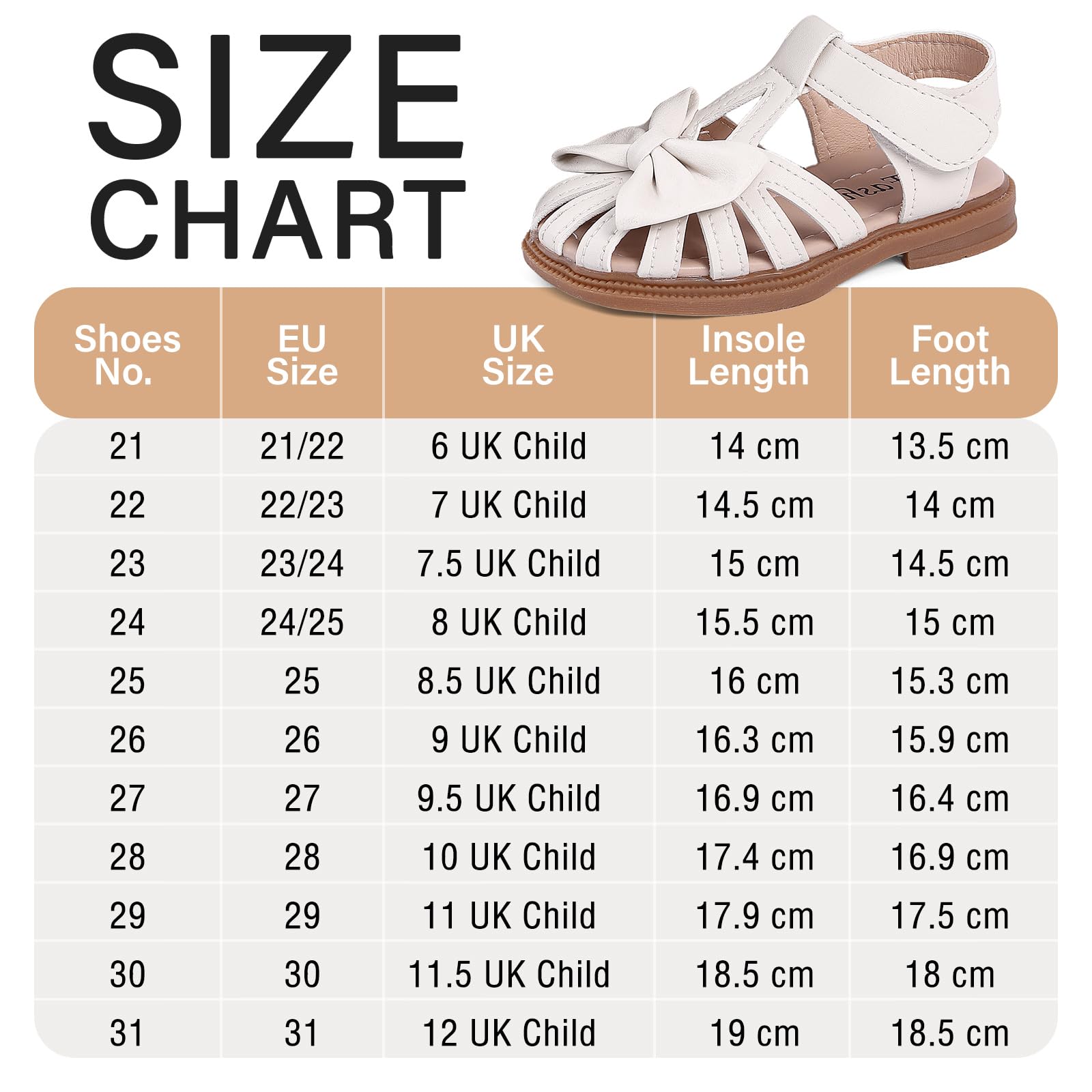 Elegant Sommer Sandalen für Kleinkinder Mädchen 1-5 Jahre Barfuß Sommerschuhe Komfort und Rutschschutz