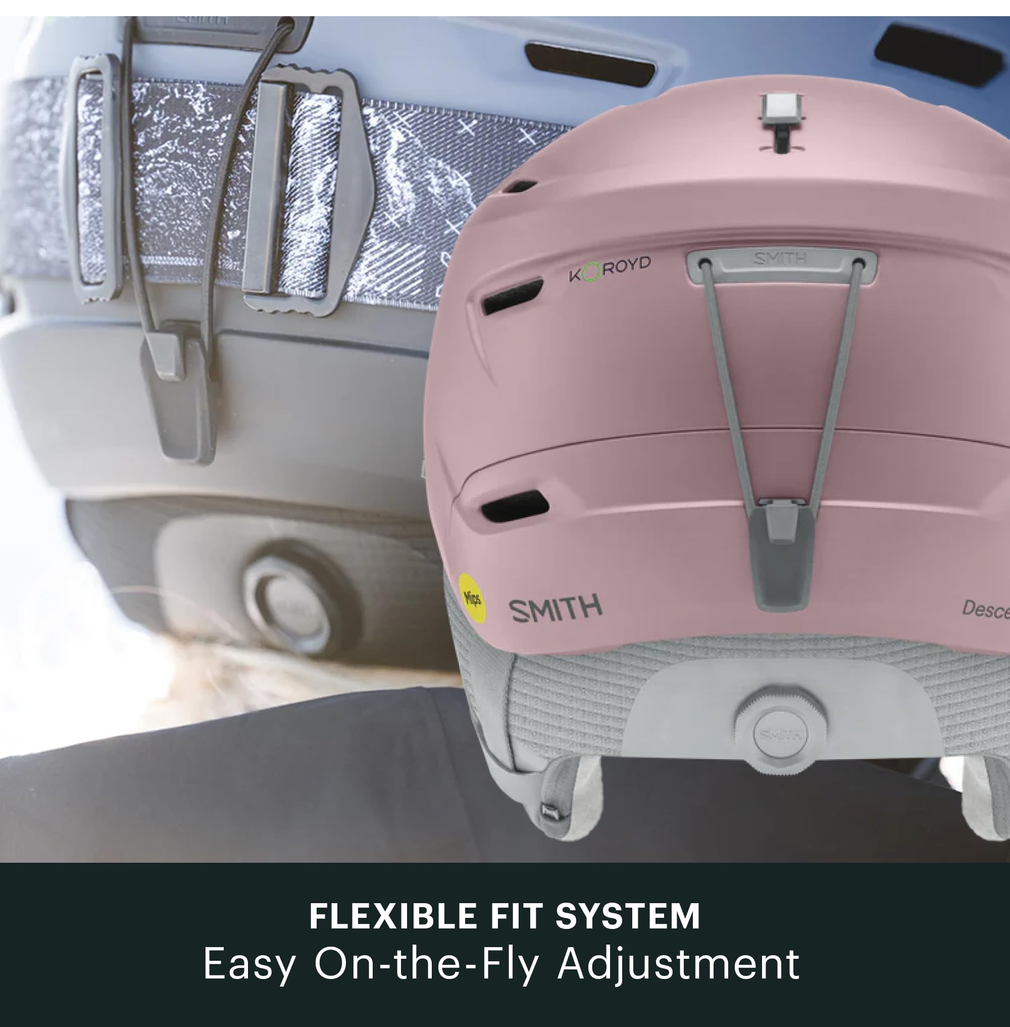 smith compass helmet pink Descend MIPS Matte Dusk Large 2026, Helmets High Quality HDPE Braided Colour:terracotta brown PO_7805