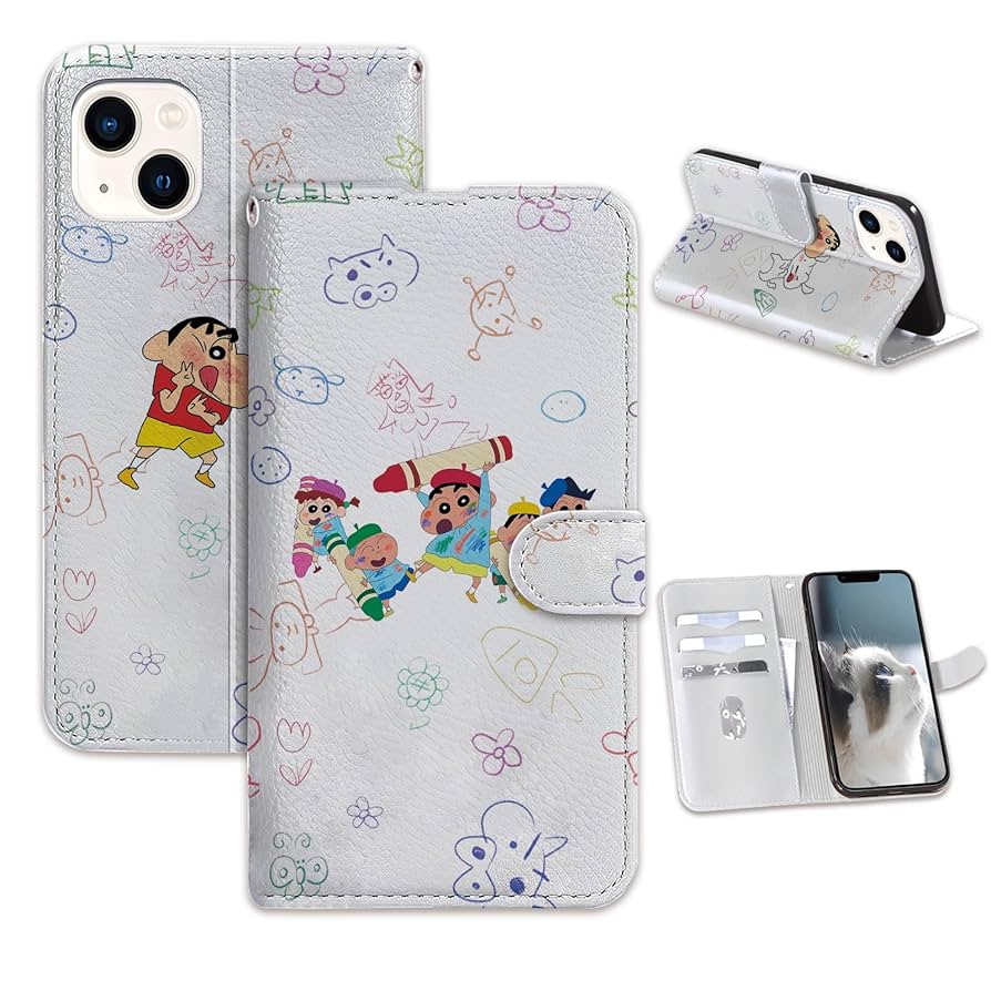 Amazon.co.jp: クレヨンしんちゃん スマホケース 手帳型 iphone