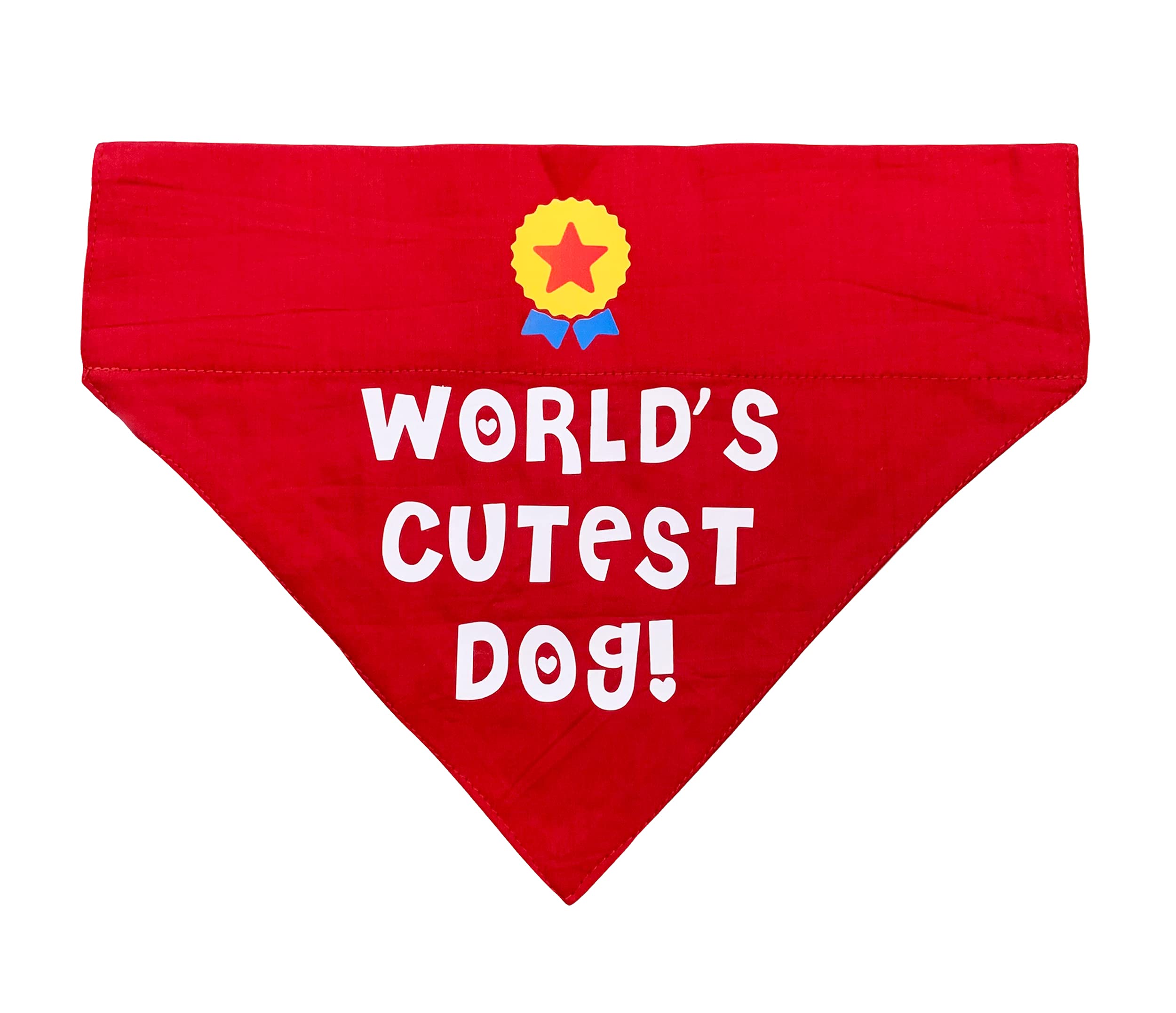 For The Fur Kids Quirky Dog Bandana: Worlds Cutest Dog Bandana (Red) (B09GBJCP7Z) Amazon Price History, Amazon Price Tracker