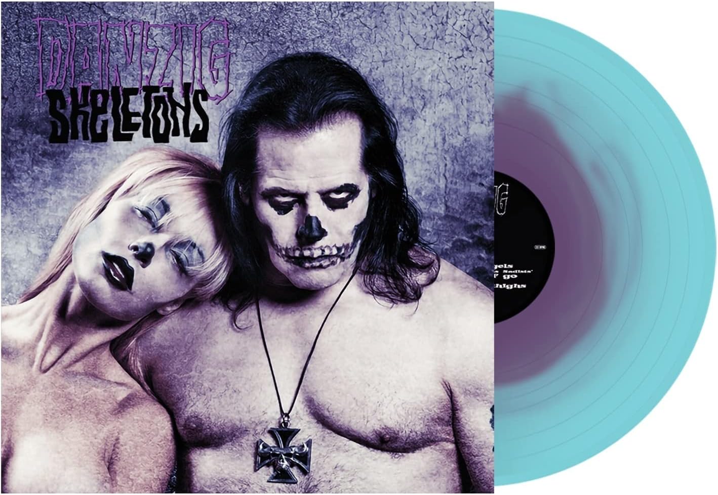 Skeletons - Purple in Electric Blue (Colored Vinyl, Purple, Blue) por Artista não identificado — capa do álbum