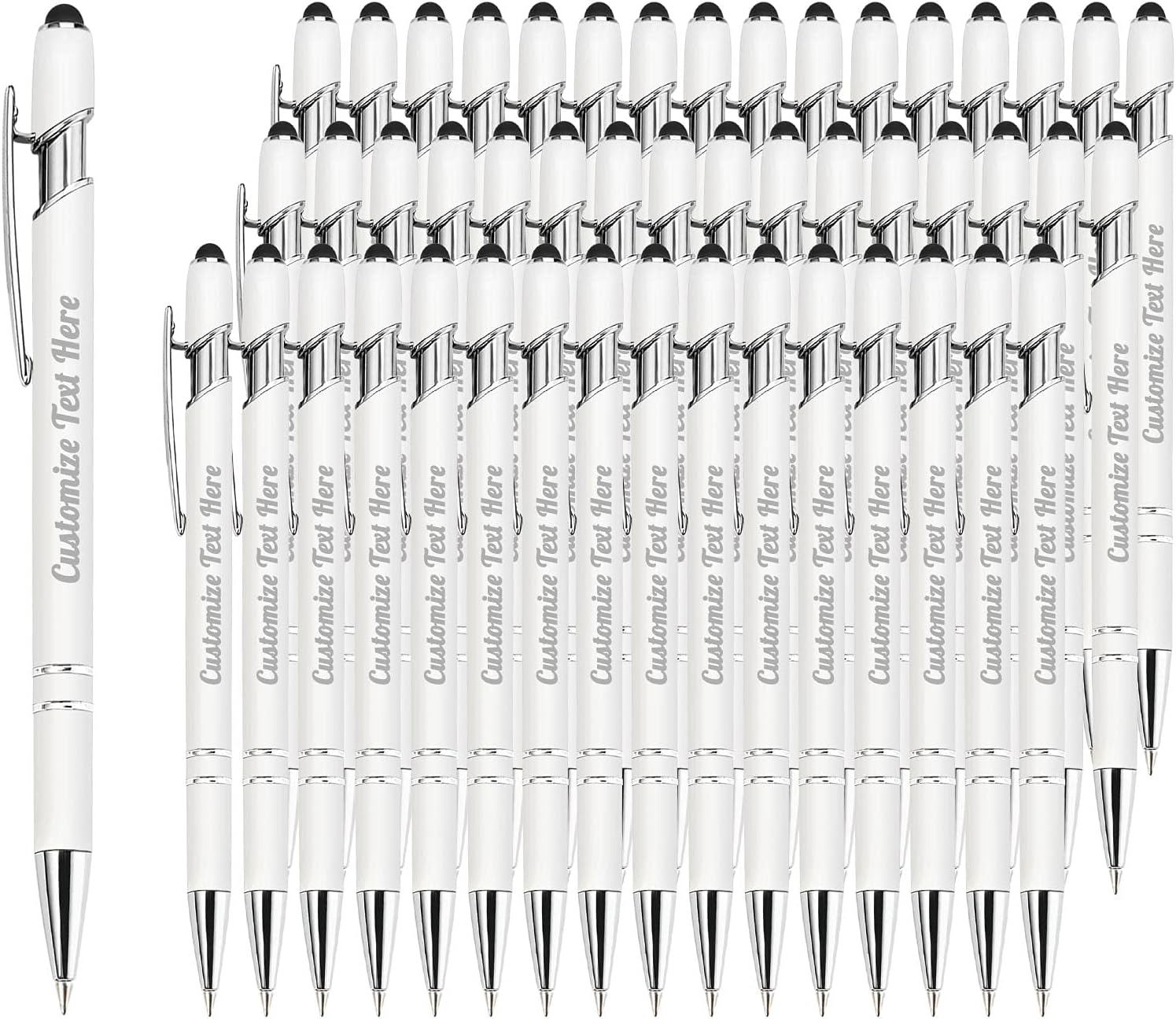 Up to 500 Personalized Pens Bulk Custom Ballpoint Pens