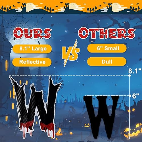 Miniatura 2 de Decoraciones de Halloween, imanes para puerta de garaje, 30 piezas magnéticas de Feliz Halloween, decoración de Halloween al aire libre, calcomanías