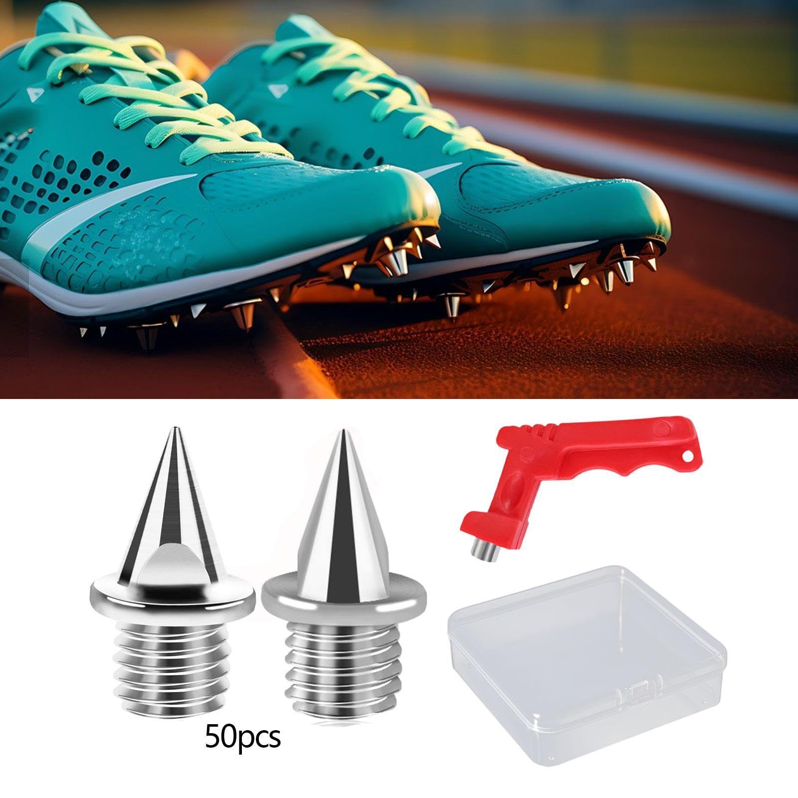 Amazon | GARENDE 50個の1/4インチスパイク、トラックとクロス