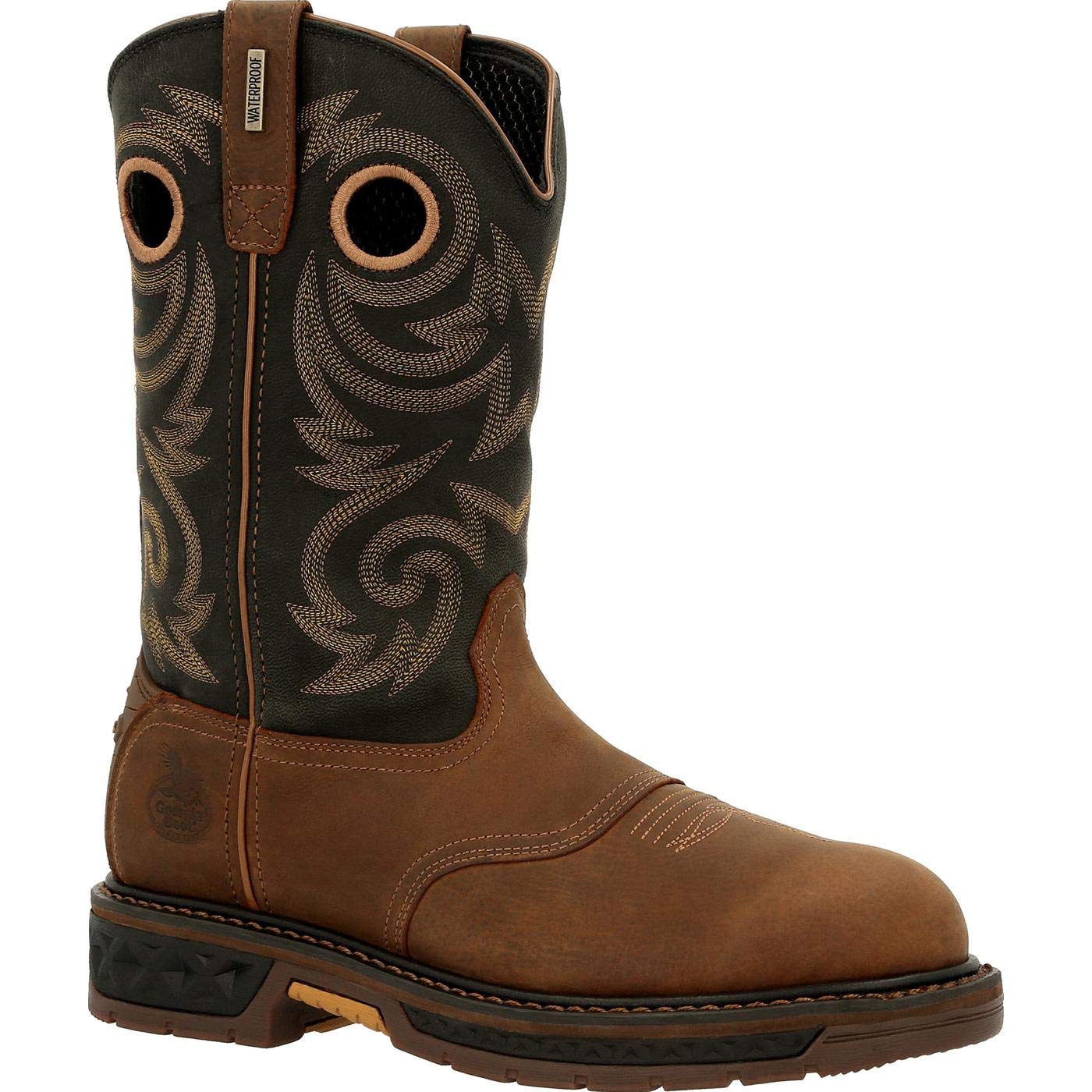 Georgia Boot Women's Carbo-Tec LT Steel Toe Waterproof Pull-On Boots