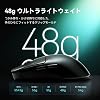 ATK Wireless Gaming Mouse VXE Dragonfly R1 SE+ Black PAW3395 SE Sensor, 18,000 DPI Lightweight, 1.9 oz 55 g, Up to 70 Hours, 5 Program Buttons