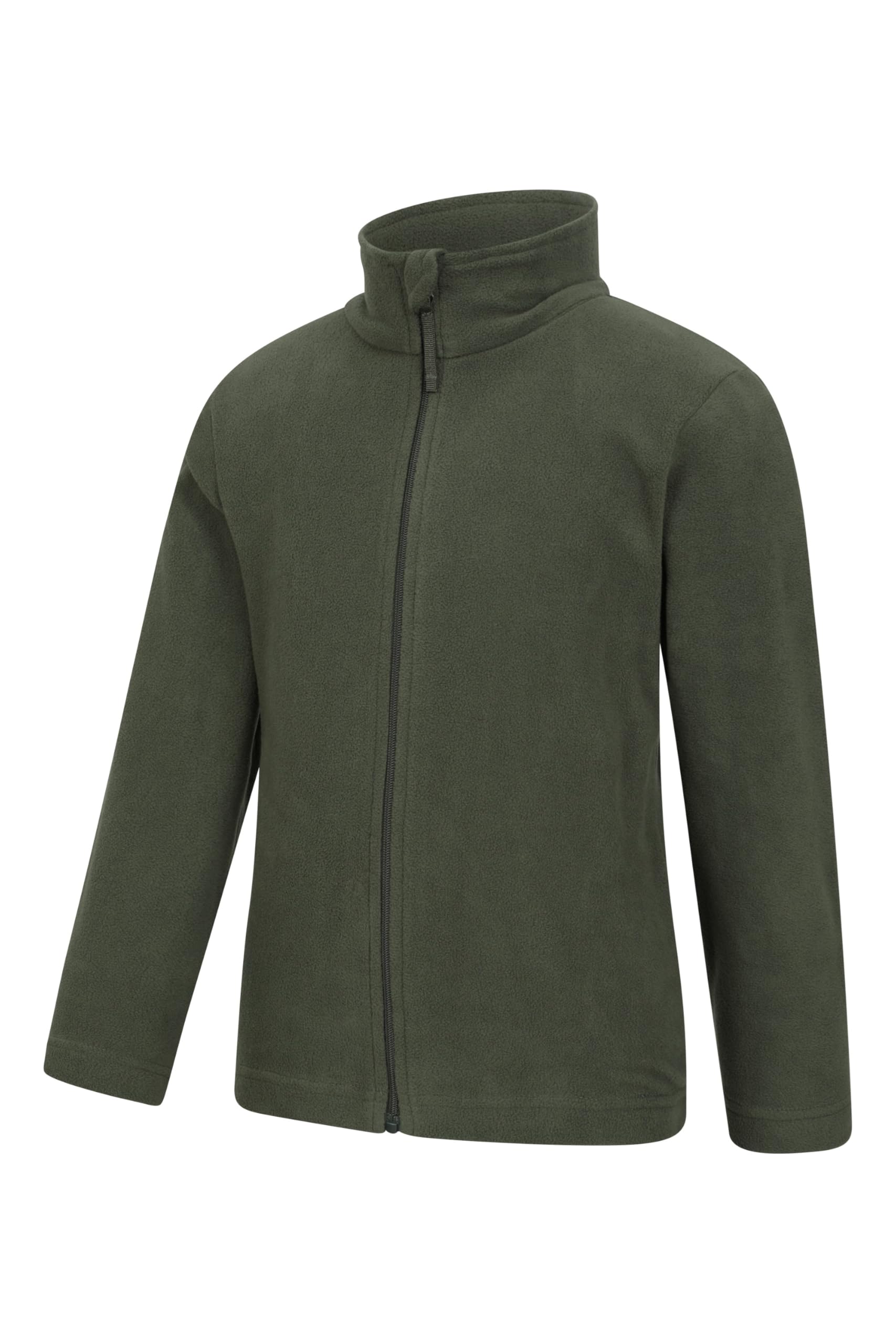 Mountain Warehouse Camber II Forro Polar Infantil con Cremallera Completa - Sudadera cómoda y Ligera, Antibolitas - para otoño, Invierno, Acampada, Exterior y Senderismo