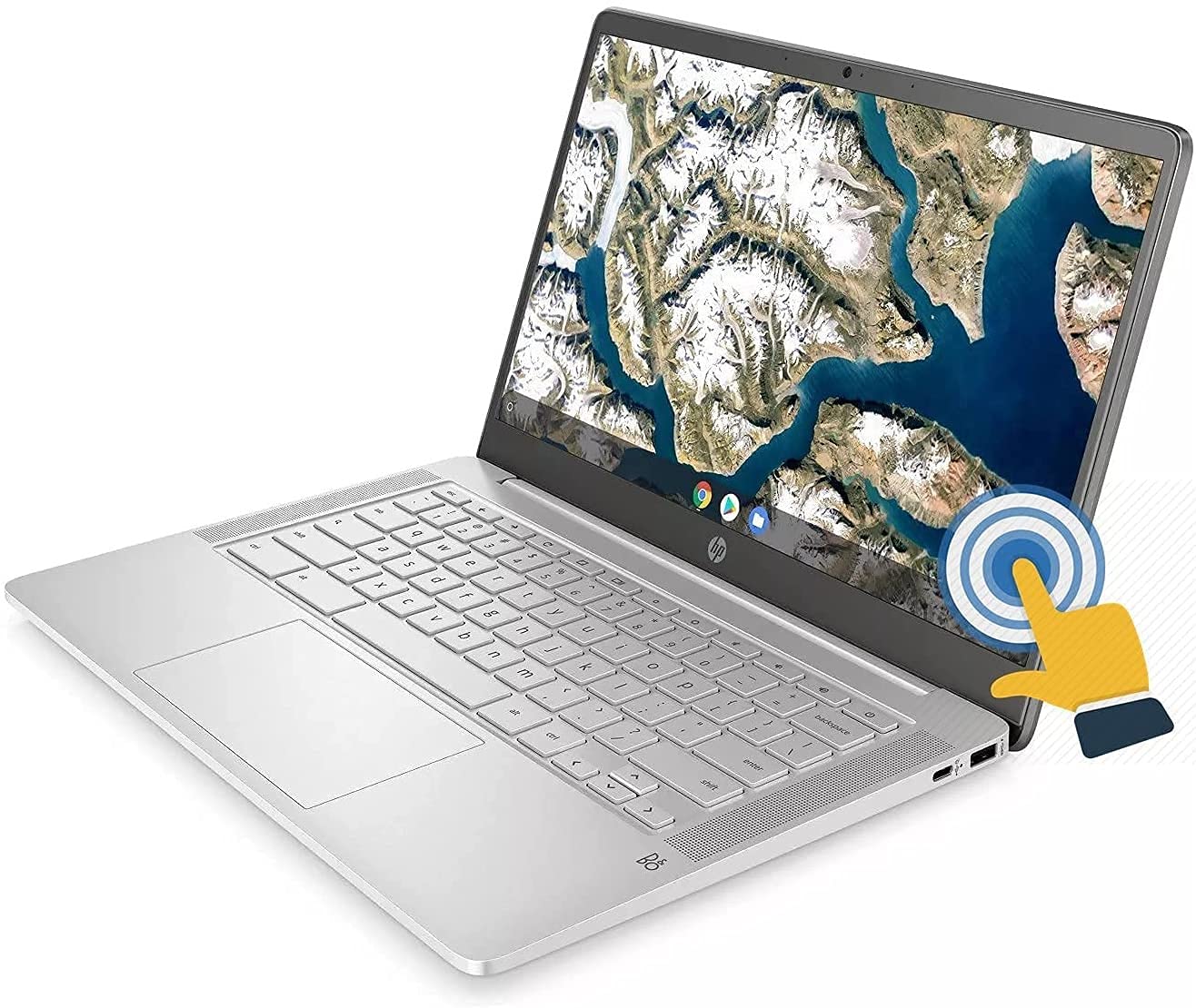 Amazon.com: HP 14in Touchscreen Chromebook Intel Celeron N4000 4GB
