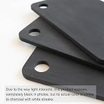Rubber Rubber NBD002 Labaraba Cutting Board, Synthetic Rubber, Black, S, Made in Japan, 10 x 6.8 x 0.3 inches (255 x 175 x 8 mm)