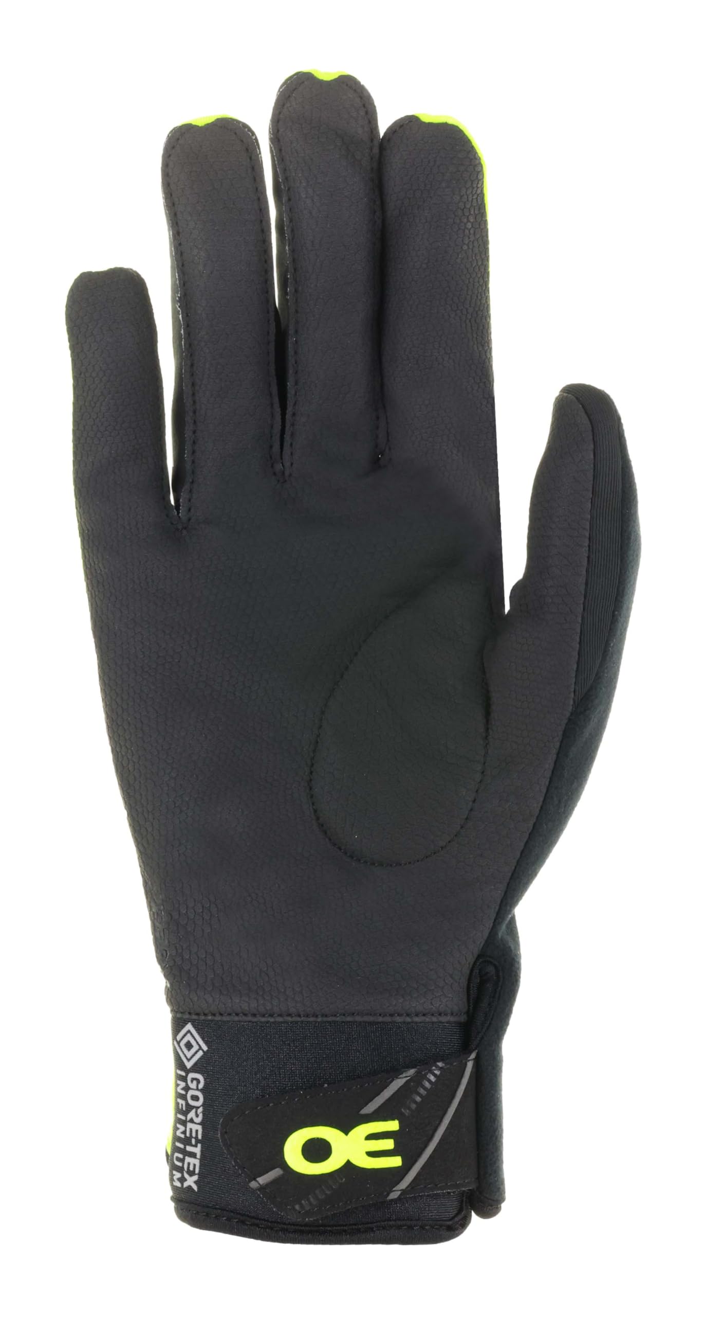 Roeckl Sports Nordic Handschuh LAIKKO, Performance Unisex Fingerhandschuh, Neongelb, Größe 6.5-11