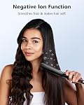 5 en 1 Curling Fer, boucle de curling Set avec brosse thermique plat de lisseur de cheveux en fer Barres en céramique interchangeables (0.35"-1.25") Chauffer instantanément pour les vagues double tension Courboir de cheveux, Cadeaux pour les femmes