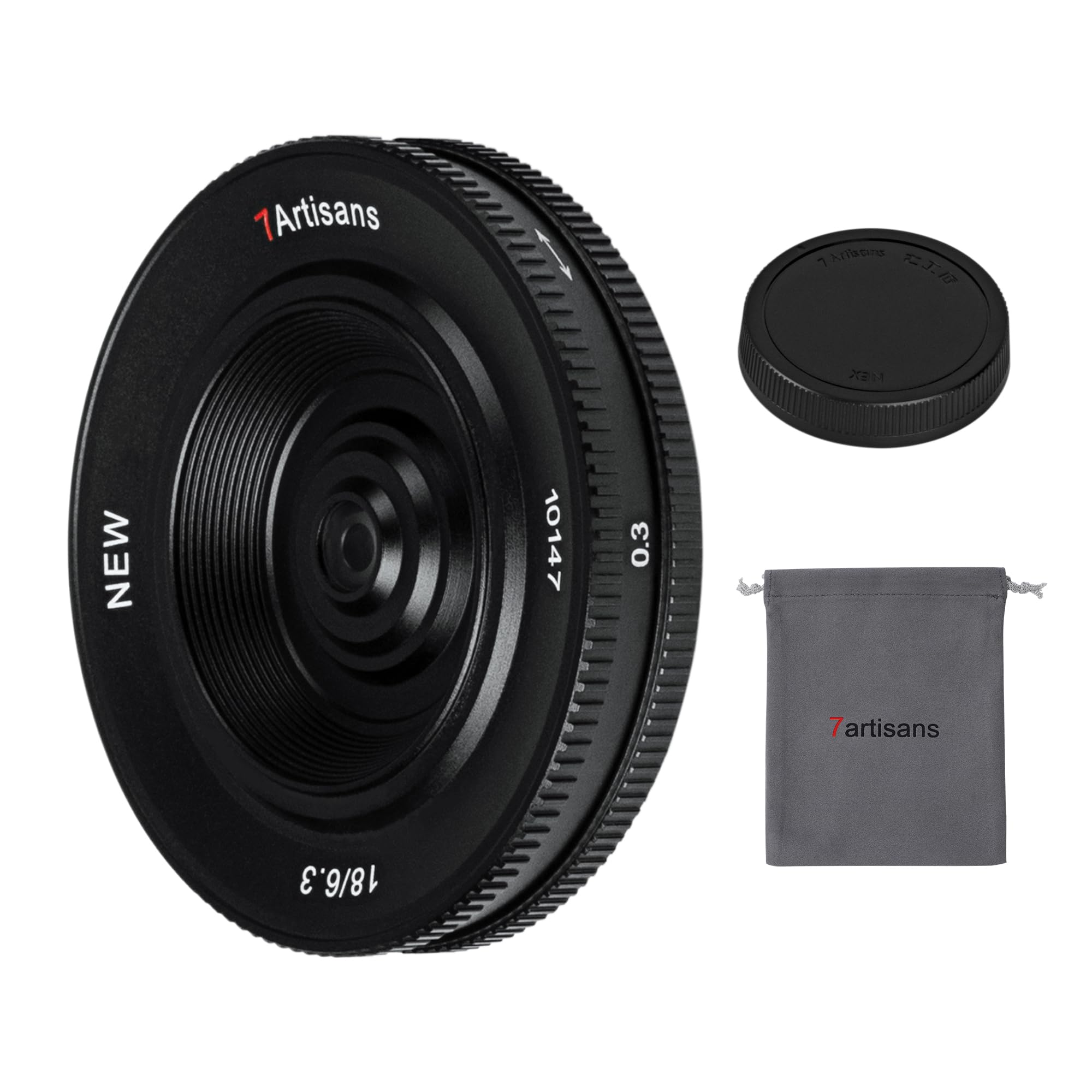 レンズ(単焦点) OLYMPUS - 7artisans 18mm f6.3 ボディキャップスタイルのMFレンズ「7Artisans 18mm F6.3 II