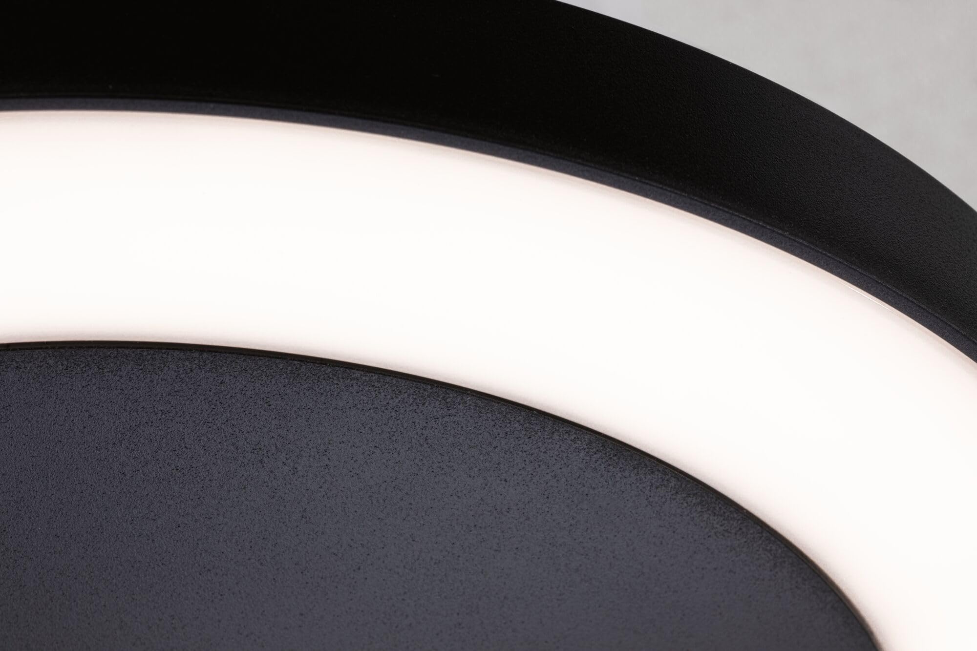 Paulmann 94526 lampa zewnętrzna LED Circula lampa sufitowa z czujnikiem zmierzchu/ruchu IP44 okrągła z 1x14 W ciepły biały antracyt tworzywo sztuczne 3000 K