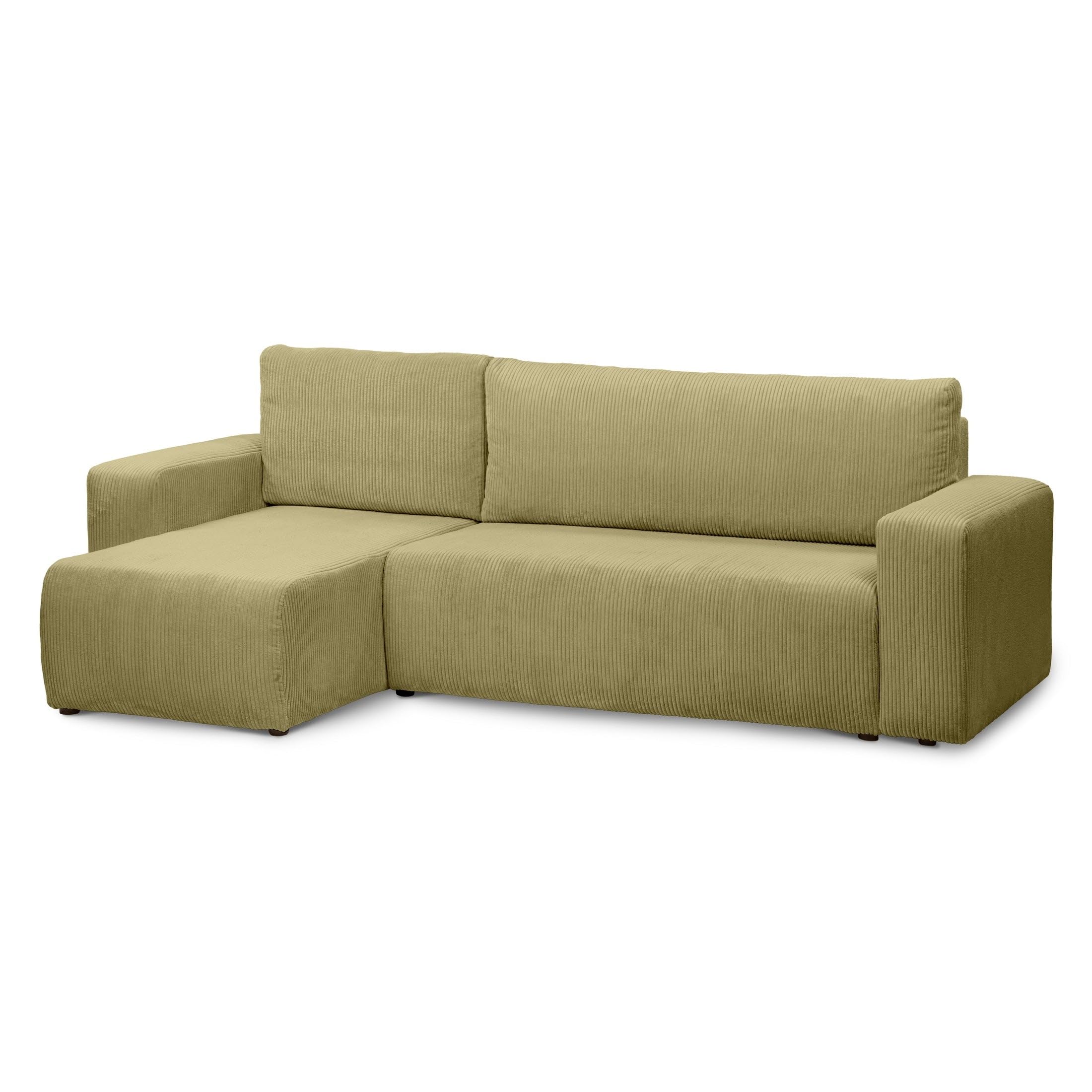 Sofa Kingi - Olivgrün (POSO 44), 3-Sitzer,4-Sitzer, Loft, Vintage, Boho, modern Retro