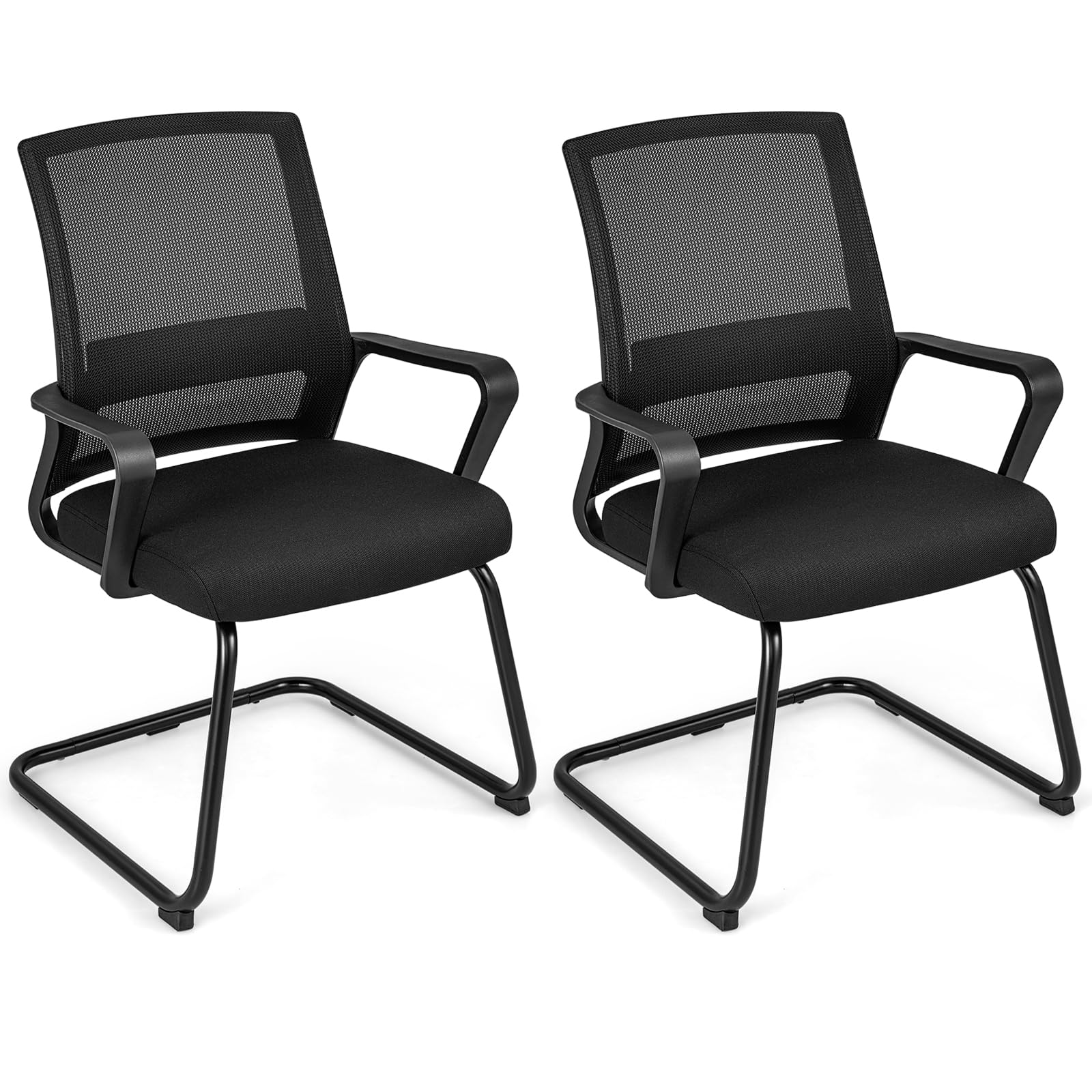 Amazon.com : GIANTEX Office Guest Chair Set of 2, Guest Conference