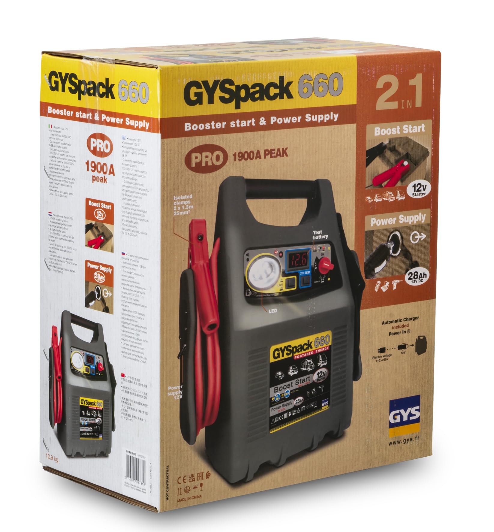 GYS - DEMARREUR Autonome GYSPACK 660
