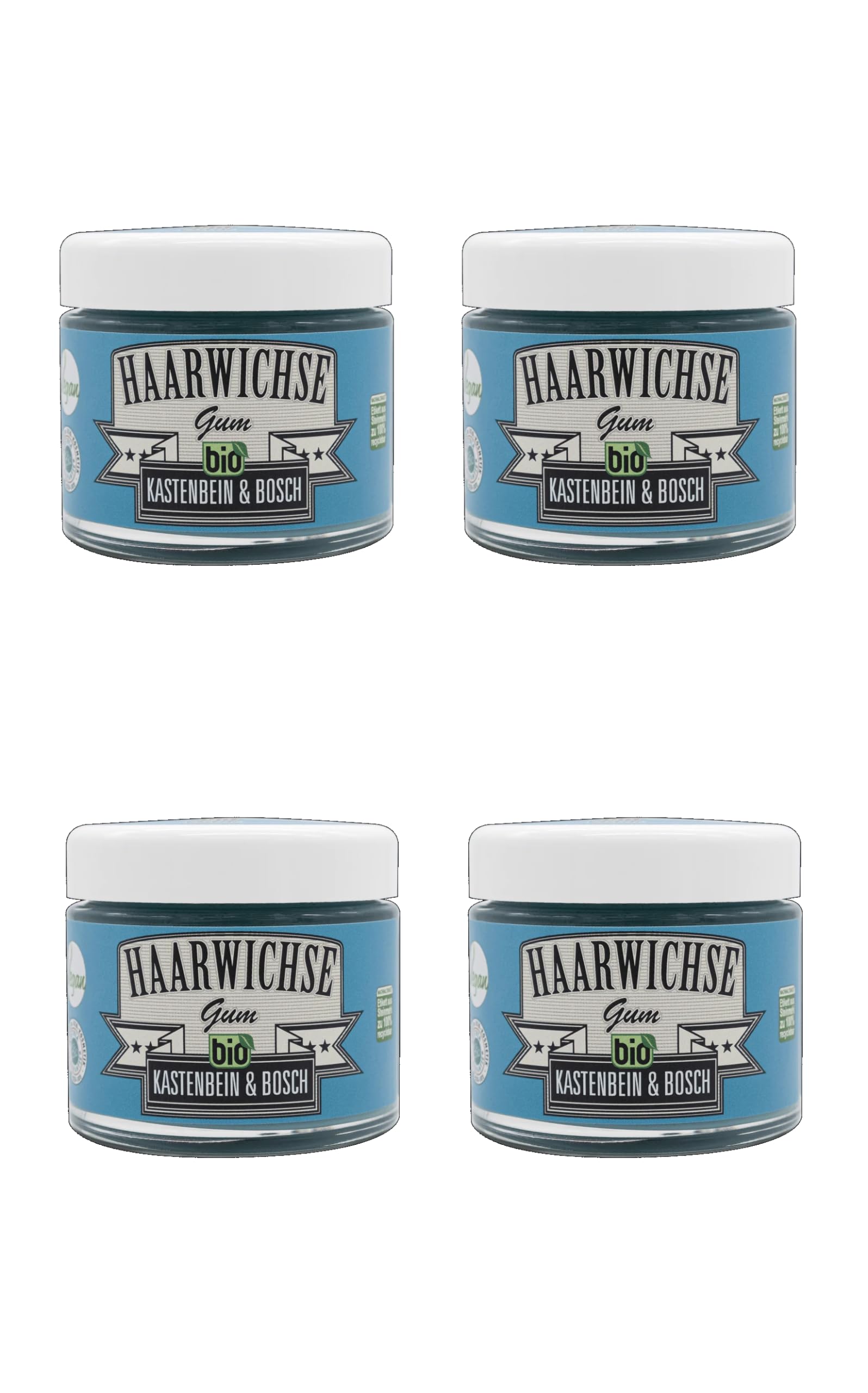 KASTENBEIN & BOSCH: Haarwichse - Gum (4x100ml)