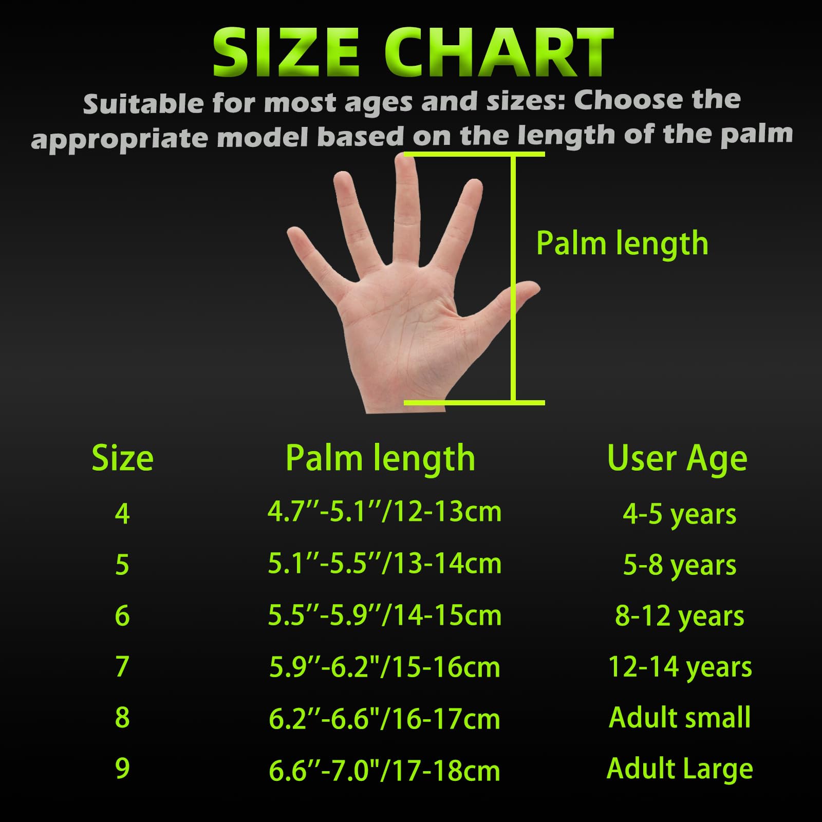 Sportout Goalkeeper Gloves for Kids Teens Football Goalkeeper Gloves Double Protection Wearability Super Support