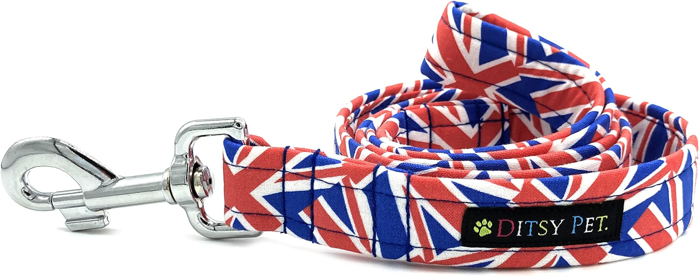 Union Jack British Dog Lead (S/M)