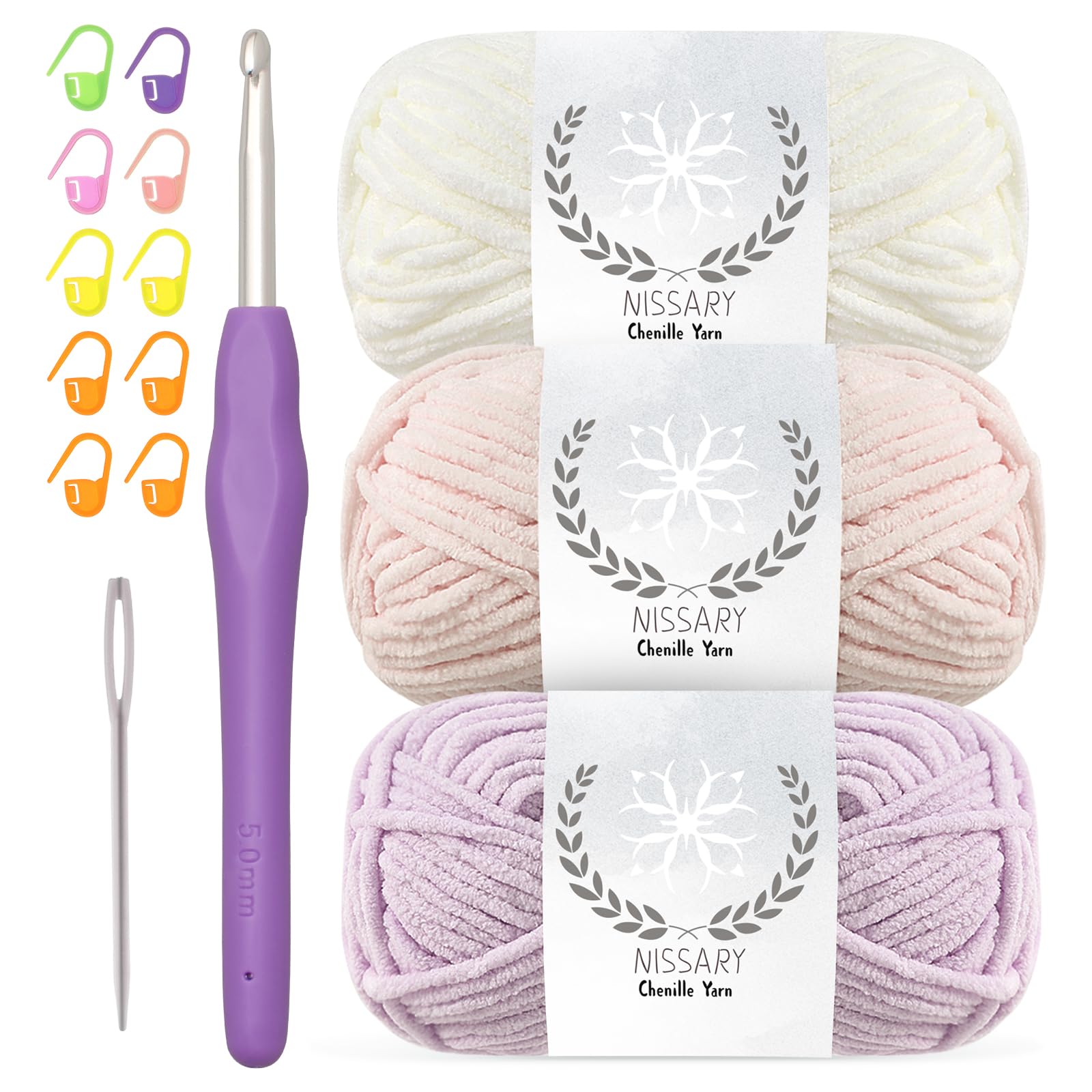 chenille wolle zum häkeln