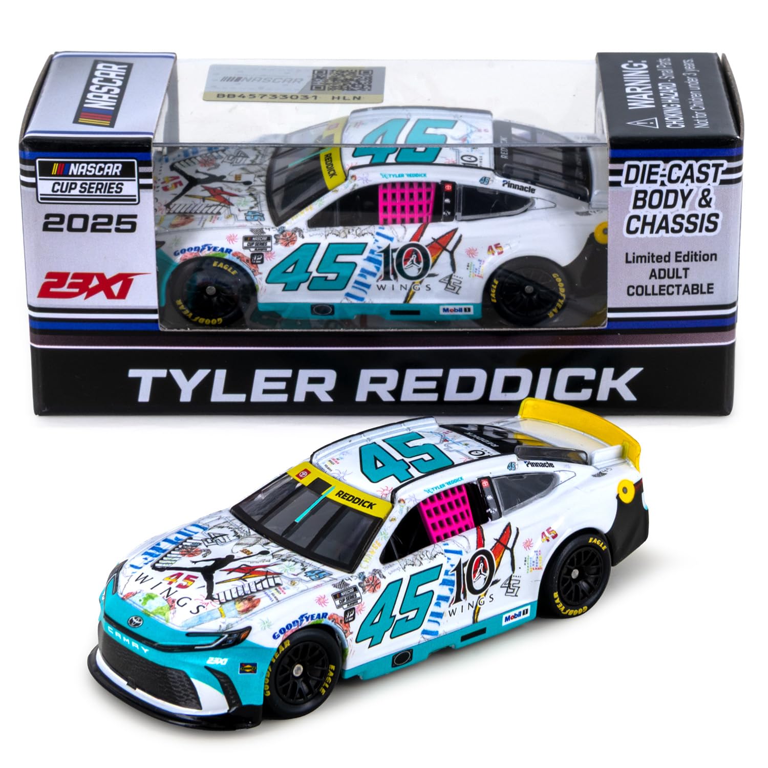 Amazon.com: Tyler Reddick 2025 Jordan Brand Charlotte Roval ARC