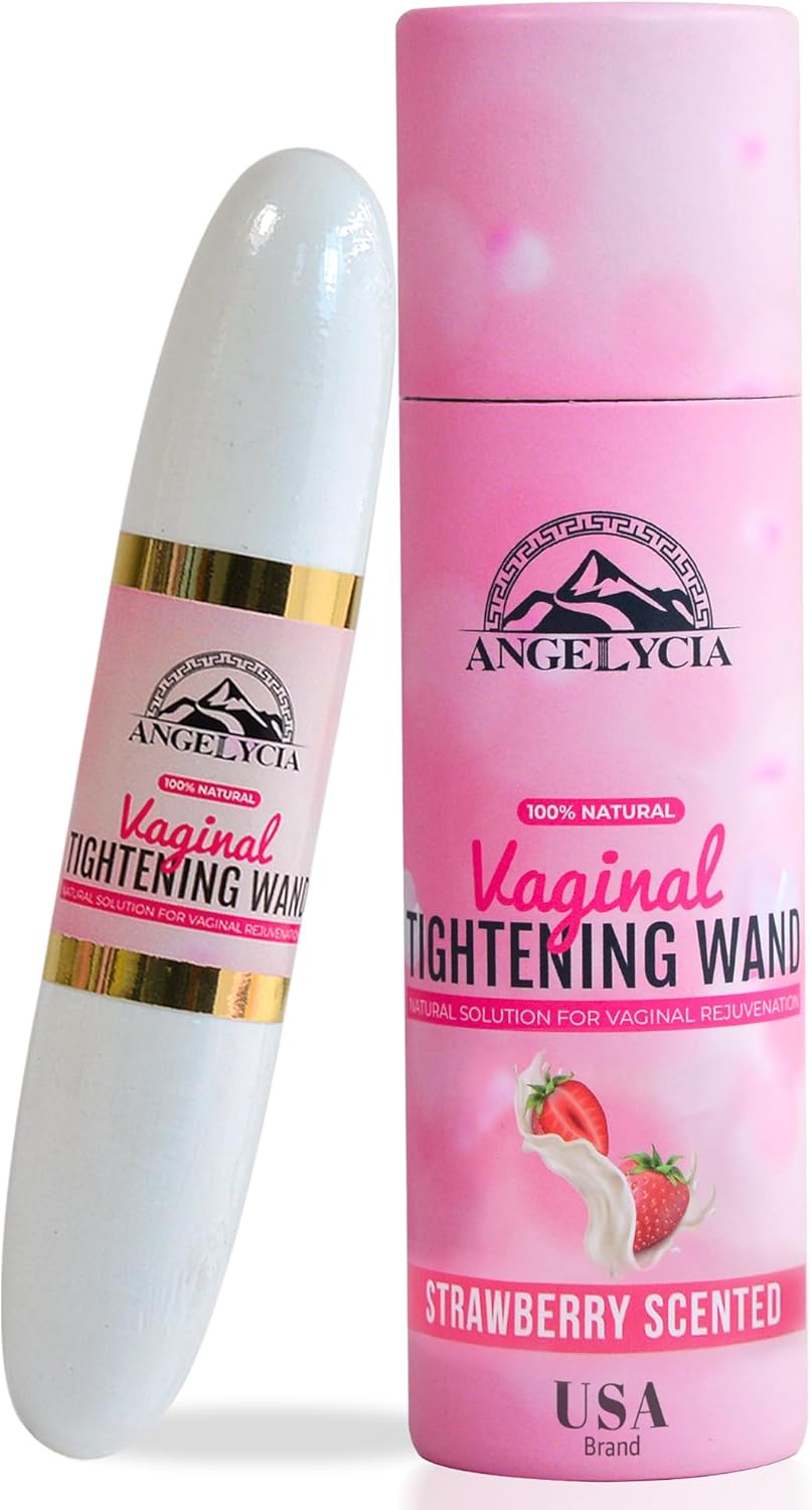 Angelycia Magic Tongkat Madura Virginity Wand, Instant Result Vaginal Tightening Rejuvenation Stick, Natural Vaginal Stick for Tightening and Cleaning (Strawberry)