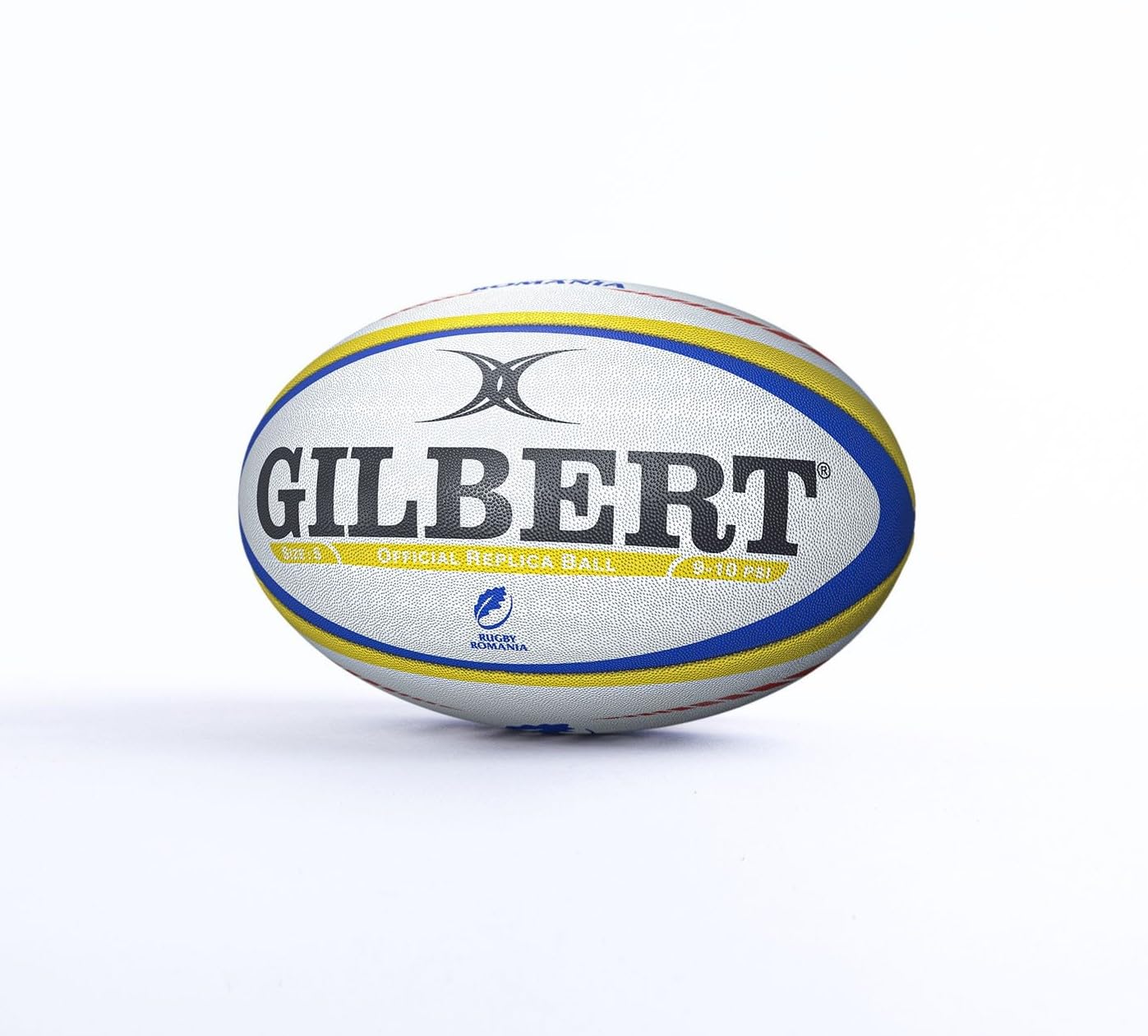 Rugbyball, Rumänien, offizielle Replik von Gilbert, Größe 5