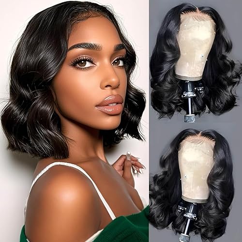 Bob Wig Human Hair Glueless Wigs Human Hair Pre Plucked
