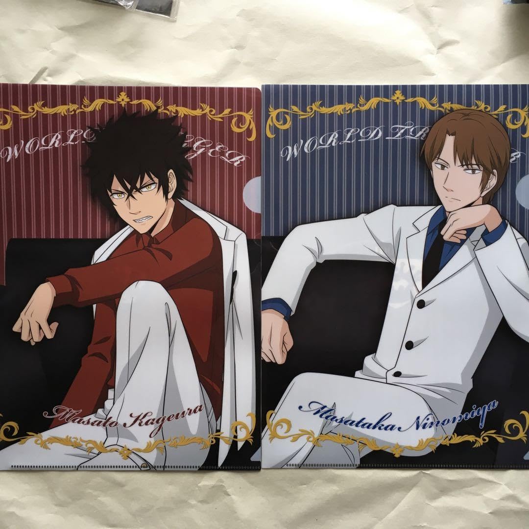 Amazon.co.jp: ワールドトリガー クリアファイル 二宮匡貴 影浦雅人