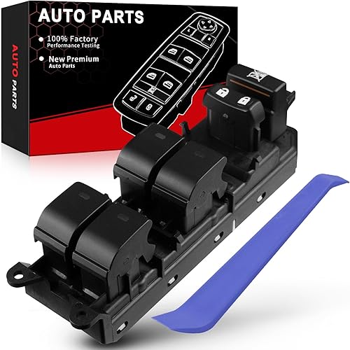 Miniatura 1 de AOTPAT Interruptor de elevalunas eléctrico lateral para Toyota Prius 1.8L 2010 2011 2012 2013 2014 2015 Interruptor de control del lado del