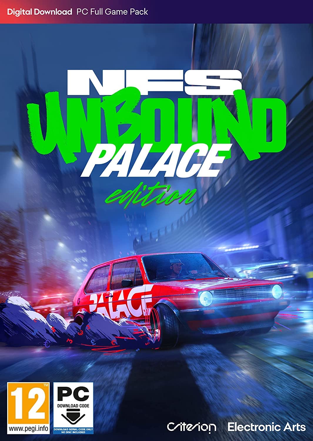 Need for Speed Unbound Palace Edition PCWin | Downloading Code EA App - Origin | VideoGame | English