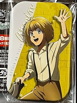 Amazon.co.jp: まるかく缶バッジ3 進撃の巨 アルミン 缶バッジ